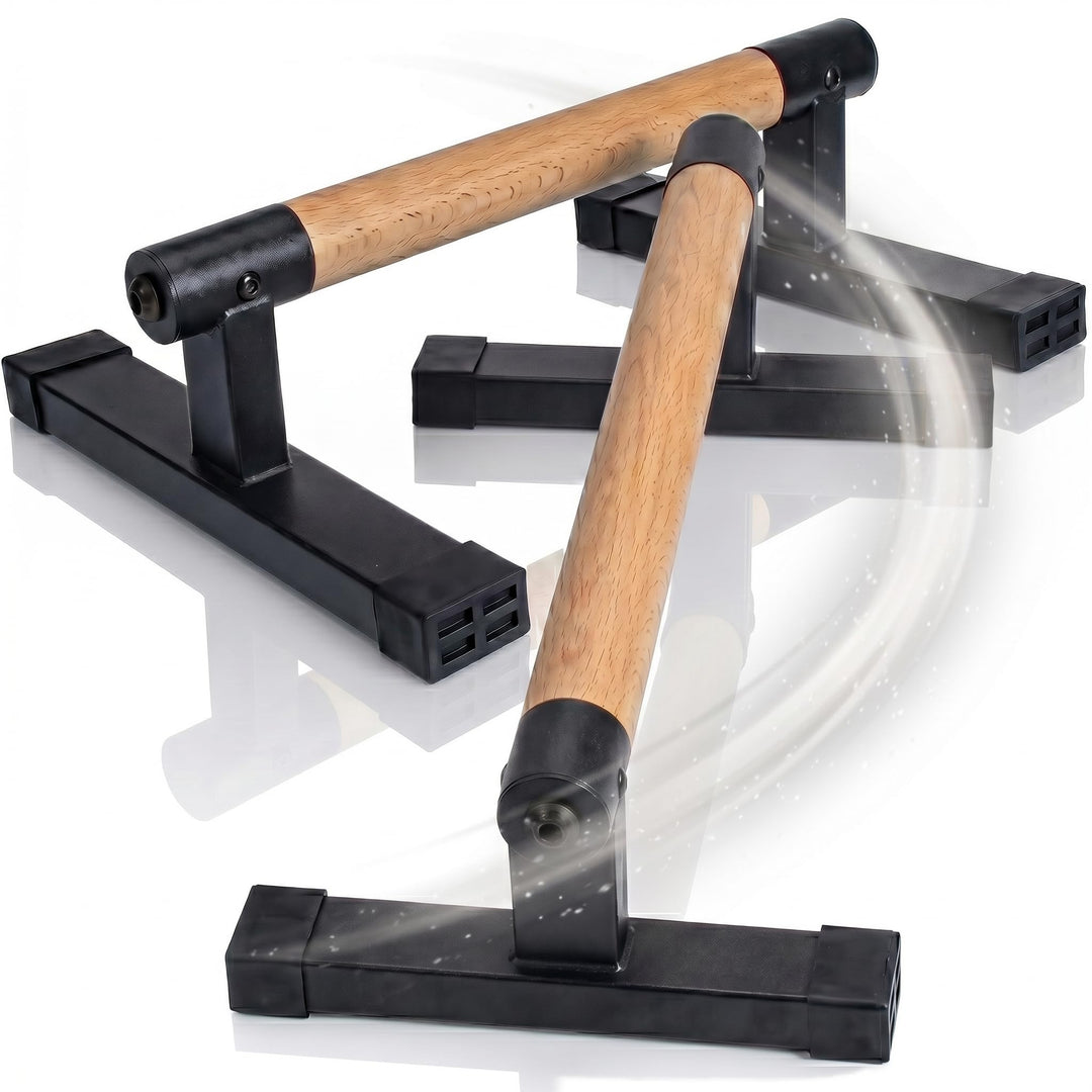 Body &amp; Mind® Push-Up Liegestütz-Griffe; Kompakte Trainings-Griffe Fitness-Rack für Ganzkörper-Traini