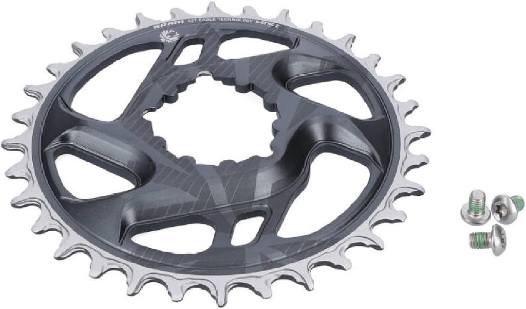 SRAM X-Sync 2 Eagle Kaltgeschmiedetes Kettenblatt Grau 30Z, Grau 30Z