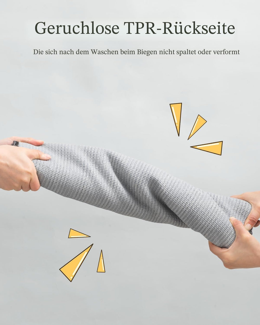 Schmutzfangmatte 80 x 100, Rutschfestigkeit Fussmatte,Maschine gewaschen Türmatte für Hund, Aussen I