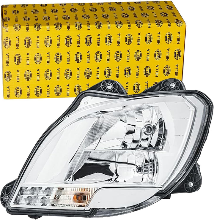 HELLA 1LD 010 116-591 FF/Halogen-Hauptscheinwerfer - links Links (Fahrerseite), Links (Fahrerseite)