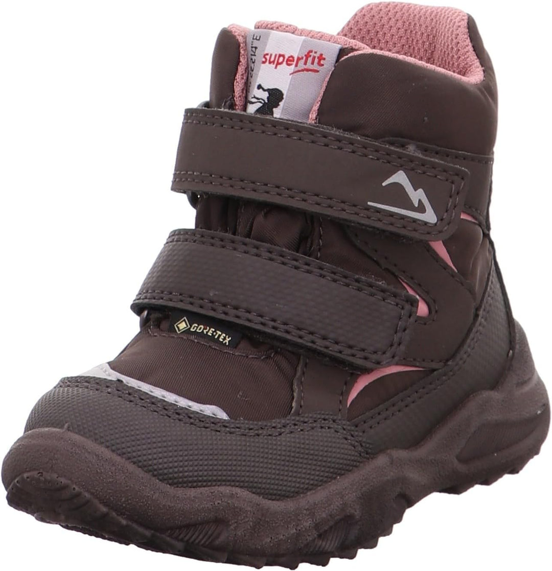 Superfit Mädchen Glacier Schneestiefel 26 EU Weit Braun Rosa 3000, 26 EU Weit Braun Rosa 3000