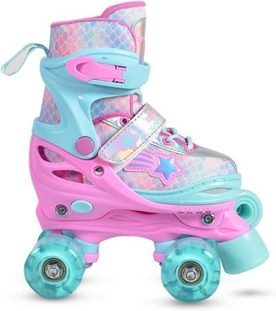 Byox Rollschuhe Ariel, leuchtende PU-Rollen, ABEC-5 Lager, Verschiedene Grössen 38-41, 38-41