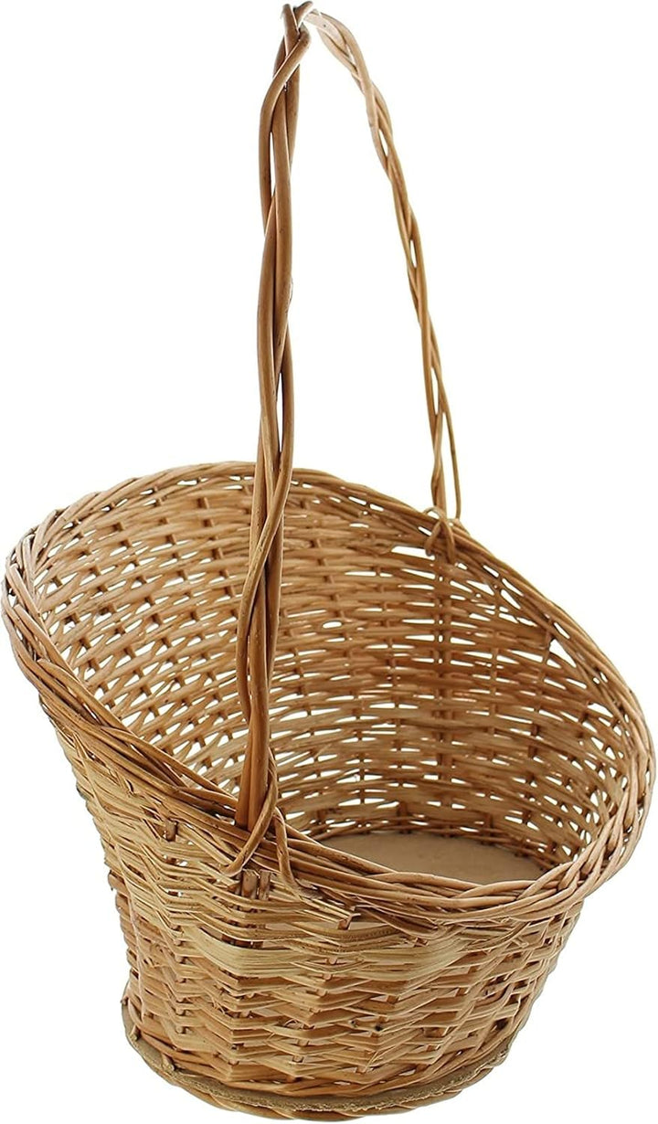 Präsentkorb "Natur" aus Weide in 3 Grössen, Geschenkkorb leer, Henkelkorb, Weidenkorb, Buffetkorb au