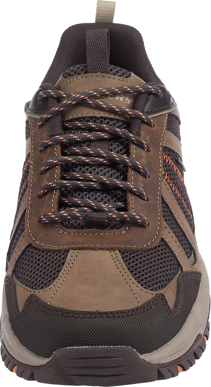 Skechers Herren Arch Fit Dawson Vortego Walking-Schuh 41.5 EU Desert Leather Mesh, 41.5 EU Desert Le