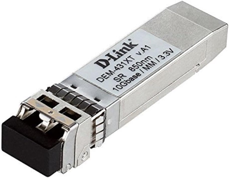 D-Link DEM‑431XT SFP+ Transceiver (unterstützt 10 Gbit/s Ethernet)