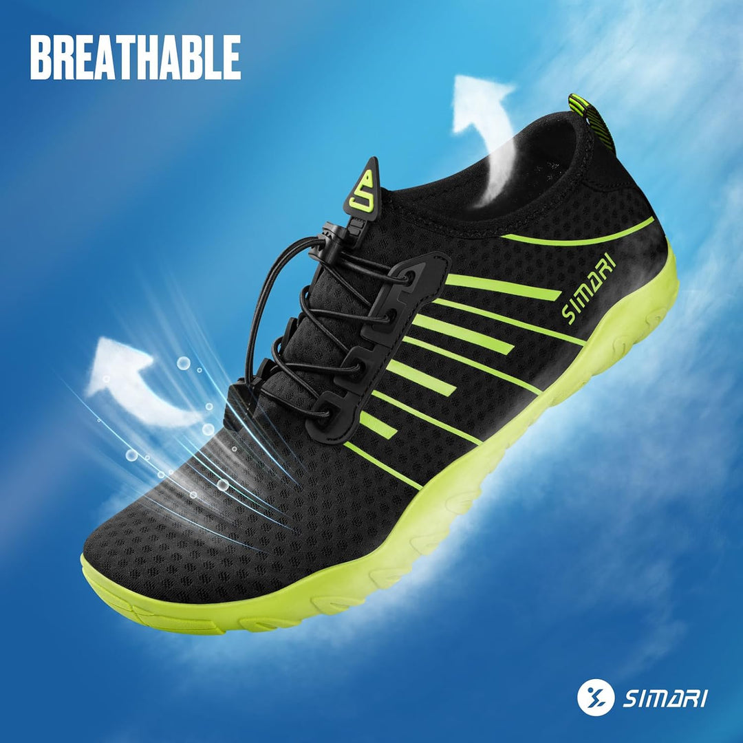 SIMARI WP001 Wasserschuhe für Damen und Herren, schnelltrocknend, für Barfuss, Tauchen, Schwimmen, S