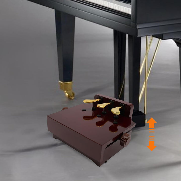Klavier Pedal Extender, 3 Pedalen Kinder Piano Pedaleffekt Klavier Bank Pedalverlängerung, Kinder Kl