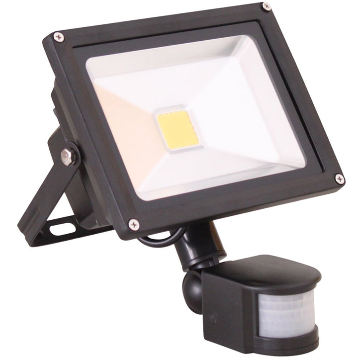 Grafner® 50 Watt LED SMD Fluter Flutlicht mit Bewegungsmelder innen und aussen warmweiss 3000K