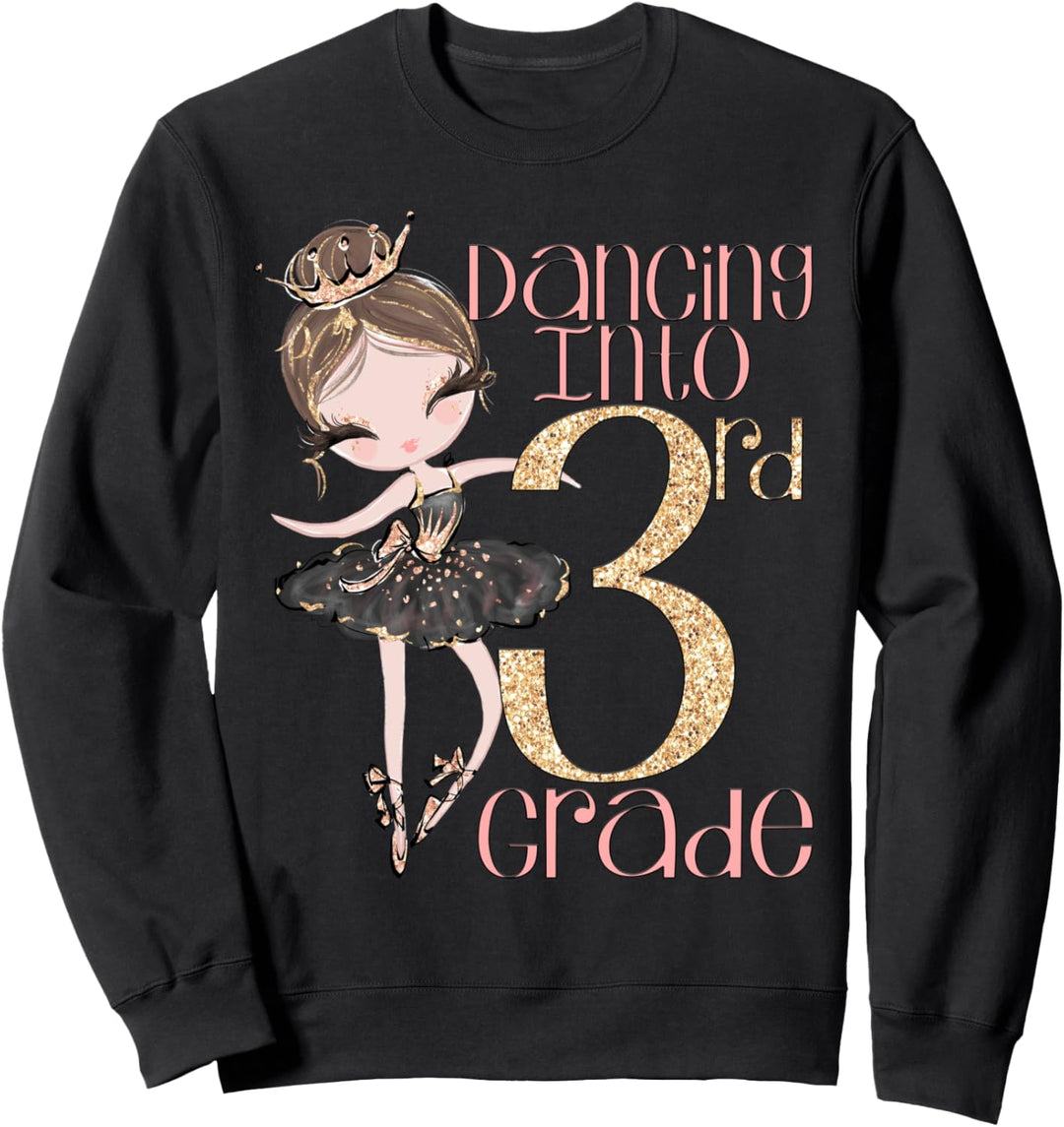 Ballerina Hispanische Balletttänzerin der 3. Klasse Sweatshirt