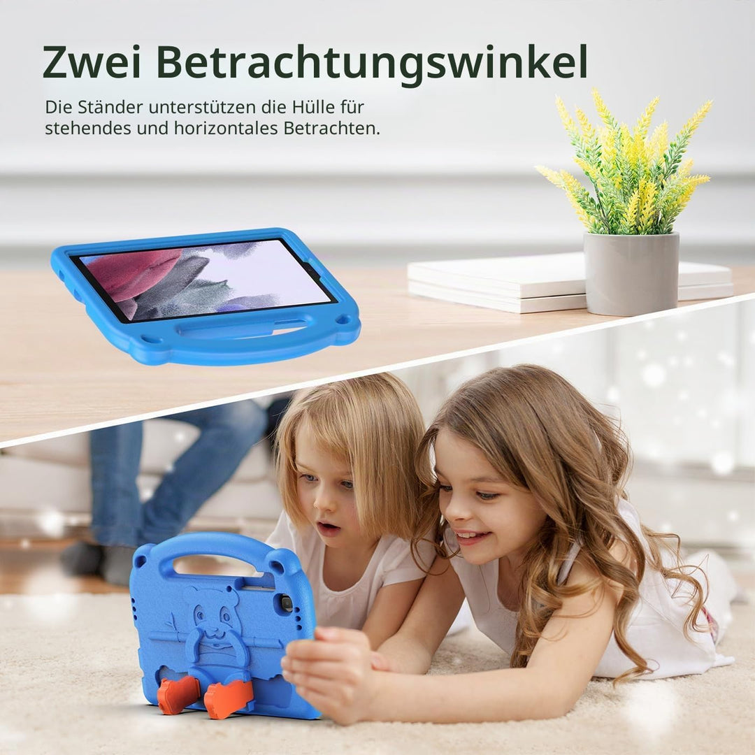Kinder Hülle für Samsung Galaxy Tab A7 Lite 8,7 Zoll 2021 (SM-T227/T225/T220), Eva Leicht Stossfest