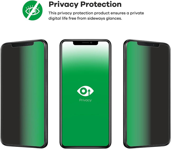 upscreen Anti-Spy Blickschutzfolie für Apple iPad Pro 12.9" WiFi Cellular 2021 (im Querformat, 5. Ge