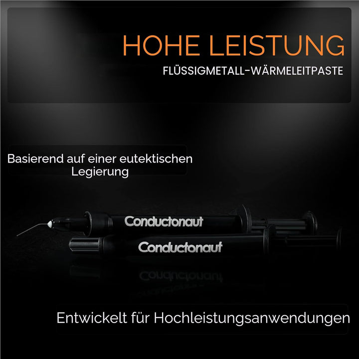 Thermal Grizzly Conductonaut Flüssigmetall-Wärmeleitpaste - 1 Gramm