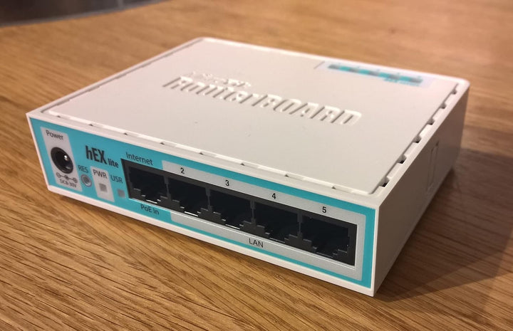 MikroTik RB750R2 RouterBOARD 750r2, hEX Lite