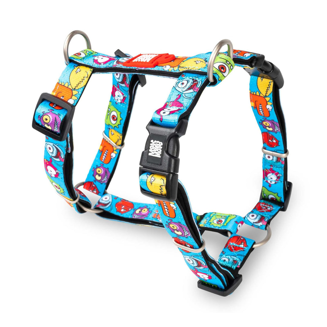 Max & Molly H-Geschirr - Little Monsters, M