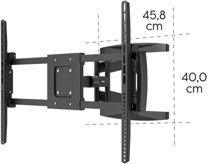 Hama TV Wandhalterung schwenkbar, neigbar, ausziehbar (TV Wandhalterung 120 Zoll, VESA 300x100 bis V