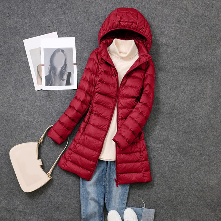 Winterjacke Damen Winterjacke Wintermantel Winterparka mit Kapuze Pufferjacke KapuzenjackeSoftshellj