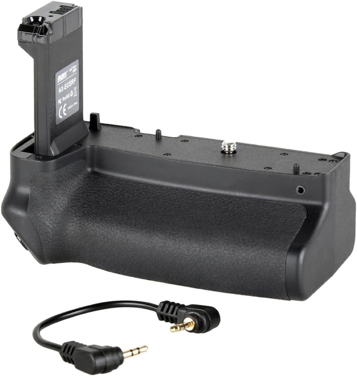 ayex Batteriegriff Kompatibel mit Canon EOS RP + 2 x LP-E17 Akku + 1x USB Dual Ladegerät Ersatz für
