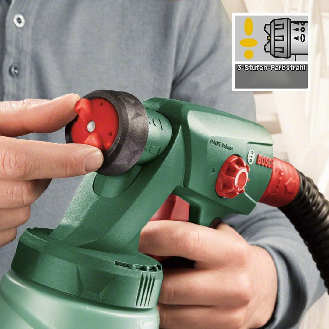 Bosch Home and Garden elektrisches Farbsprühsystem PFS 1000 (für Holzfarbe, im