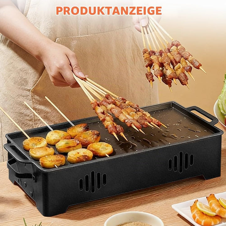 BBQ Warmhalteplatte, Fleischwarmhalter FüR Grillen, Warmhaltebehälter für Essen &amp; Grillgut, Speisenw