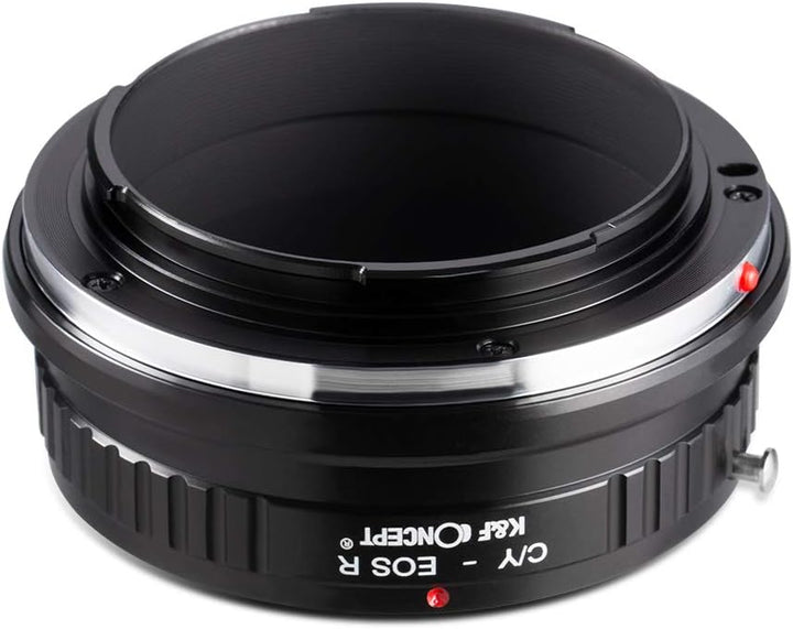 K&F Concept C/Y-EOS R Bajonettadapter Objektiv Ring für Contax Yashica C/Y Objektiv auf Canon EOS R-