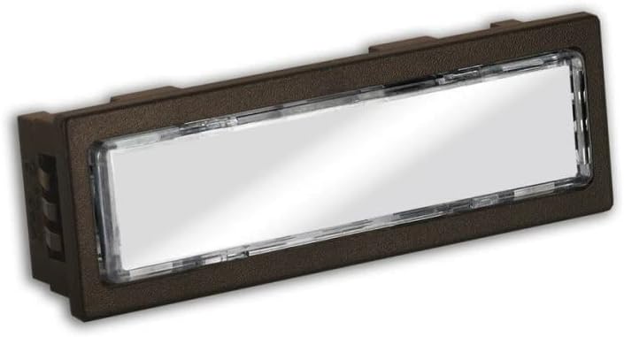 LIRA Namensschildtaster mit Reibungskontakt Aussenmass: 63 x 21mm; Einbaumass: 60 x 18mm Taster Kuns