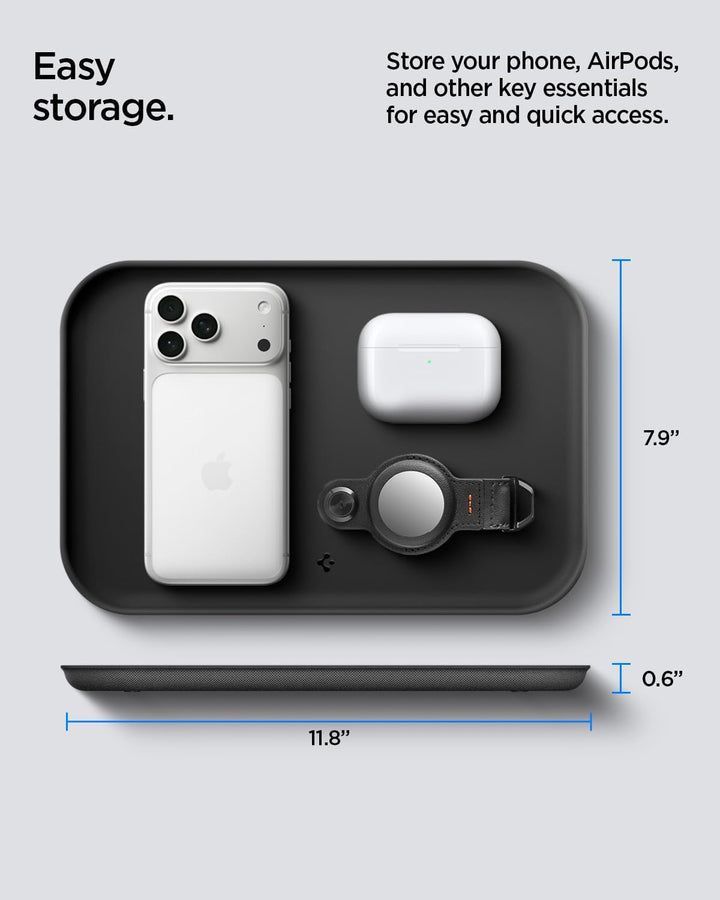 Spigen Ablageschale für Schlüssel und Geldbörse, Organizer Schale für Büro und Küche [Elegantes & Vi