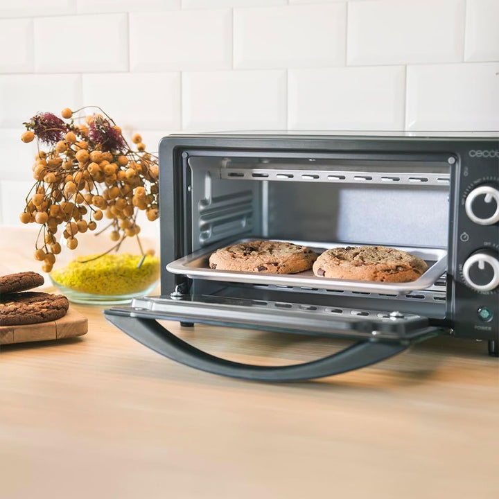 Cecotec Tischofen Bake&Toast 1090 Black, 10 L, 1000 W, 60-Minuten-Timer, Temperaturregelung bis zu 2