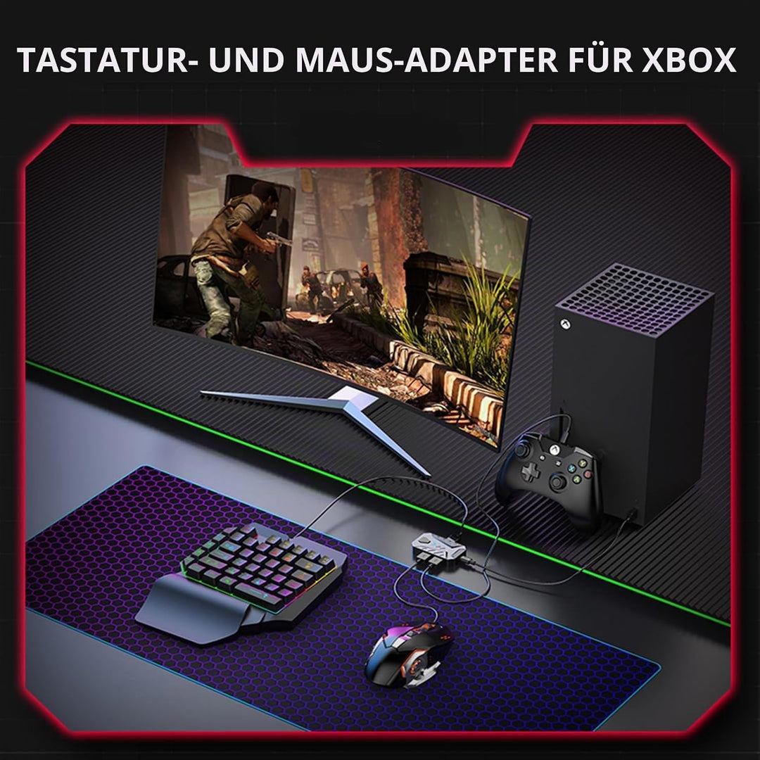 Xim Tastatur- und Mausadapter Gamecontroller-Konverter für P3 P4 P5 X360 X Box One