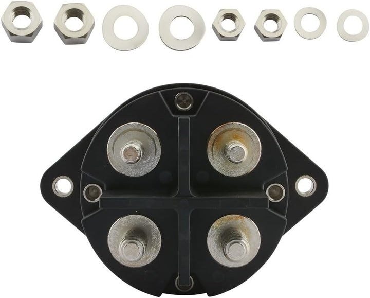 HELLA - Hauptschalter, Batterie - Drehbetätigung - 24V - geschraubt - Zwillingsschliesser - oval - 6