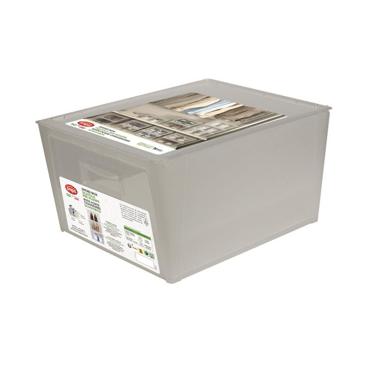 Snips, Schuhbox, Schuh Organizer, Schuhregal, Platzsparende Schuhbox 37 x 27.7 x 25.7 cm, Stapelbare