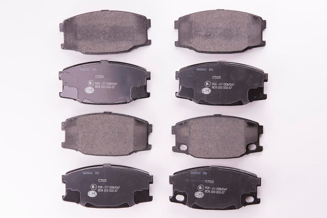HELLA PAGID 8DB 355 005-571 Bremsbelagsatz - C7002 - Dicke/Stärke: 19.5mm - Bremssystem: Sumitomo -