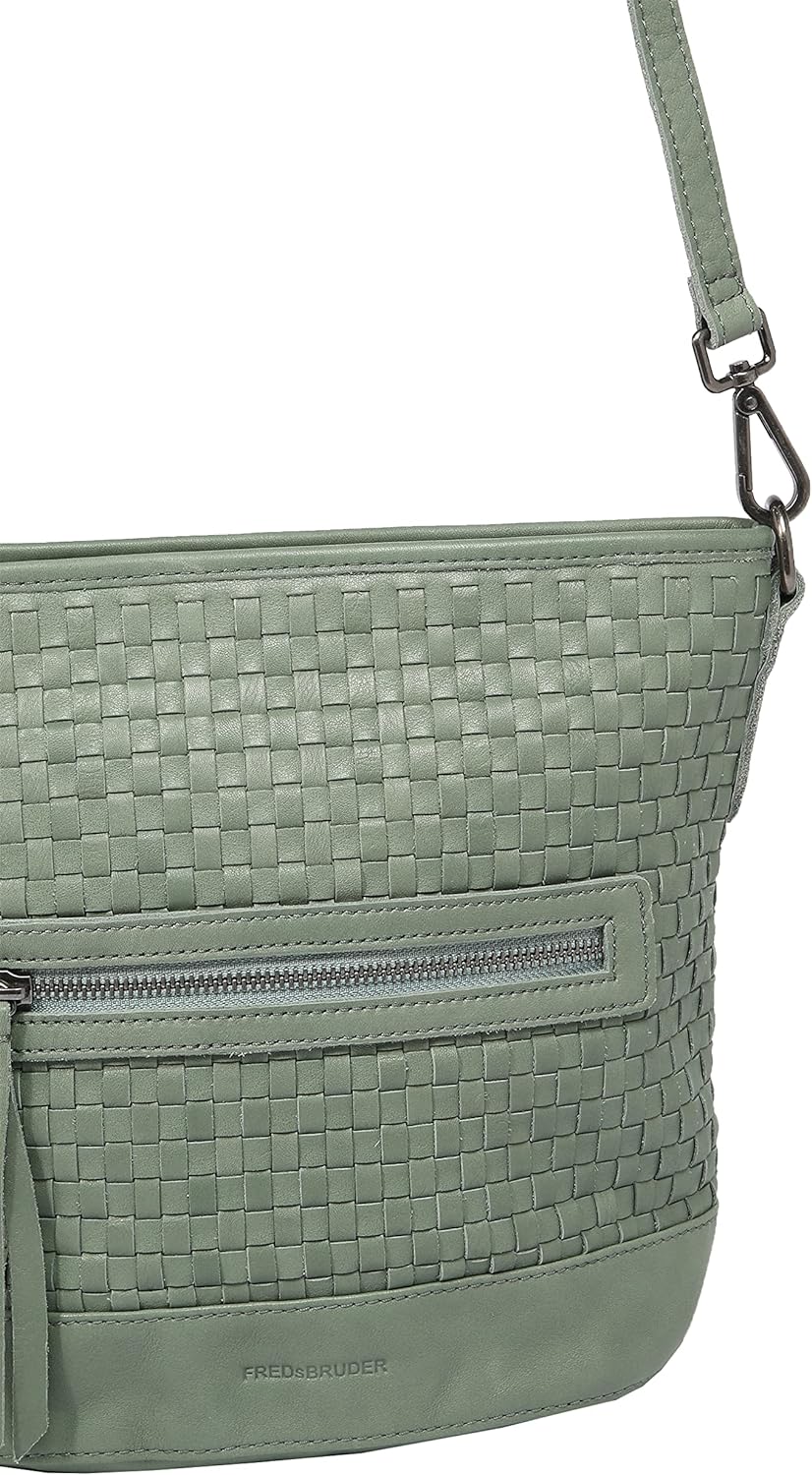 FREDsBRUDER Tasche Sunrise mit Label-Applikationen Einheitsgrösse Sea Green, Einheitsgrösse Sea Gree