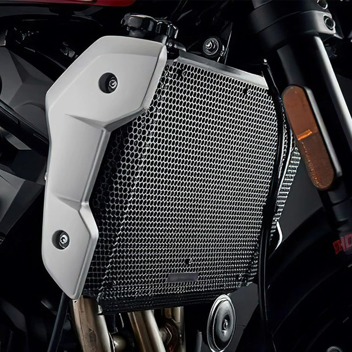 YIEBA Motorradzubehör Aluminium Kühlergrill Schutzgitter für TRIDENT 660 2021 2022 2023 Kühlergrills