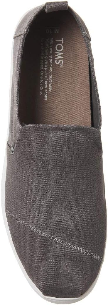 TOMS Mädchen Tiny Mary Jane BlackSlip On Sneaker 41 EU Shade Canvas, 41 EU Shade Canvas