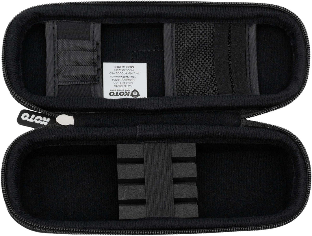 KOTO - Dartwallet Eva Small Rot, Darttasche mit Reissverschluss, Dart Hülle, Dartkoffer, Darts Box
