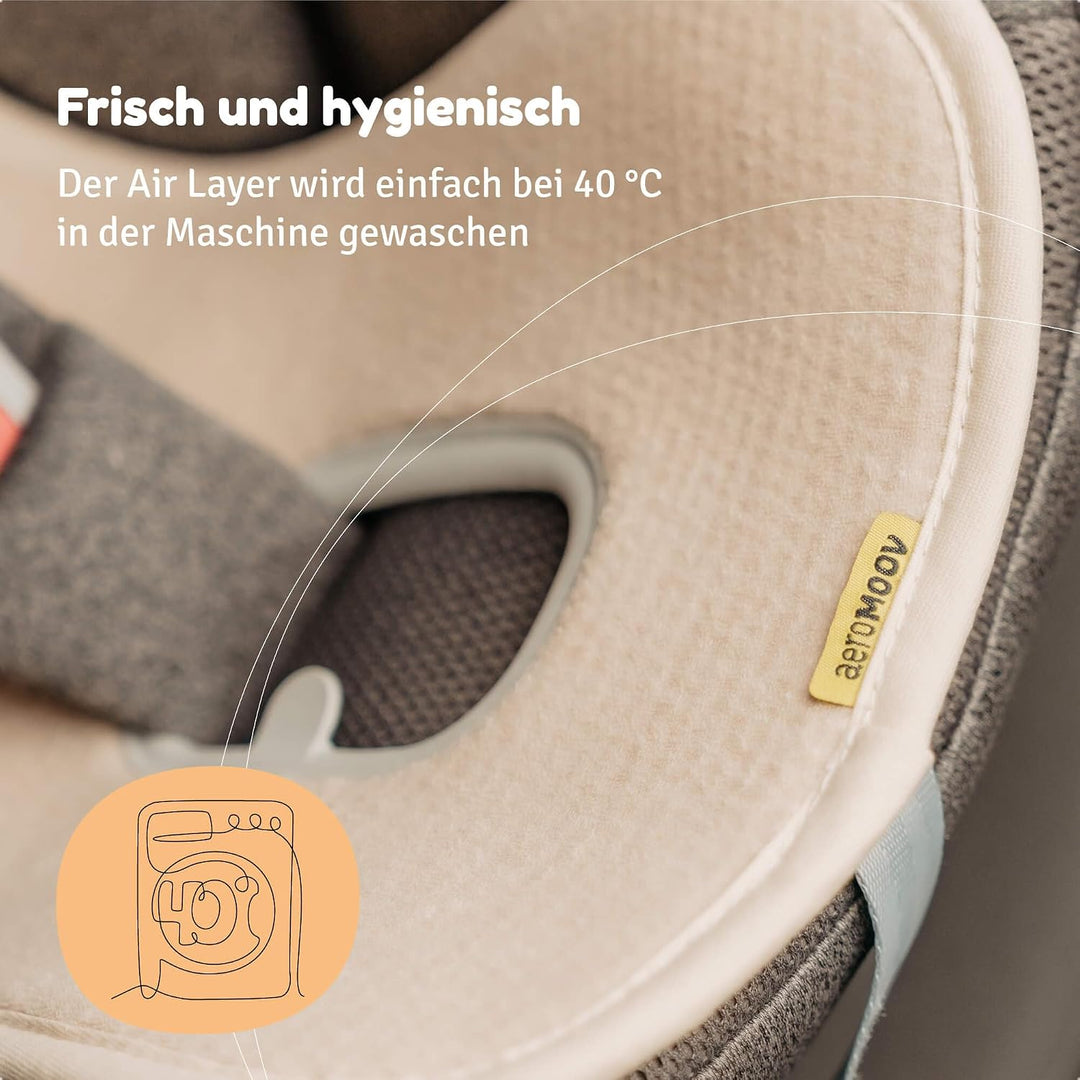 Aeromoov - Baby Sitzauflage Air Layer - Einlage Für Autositz oder Kinderwagen - Gruppe 0 - Antischwi