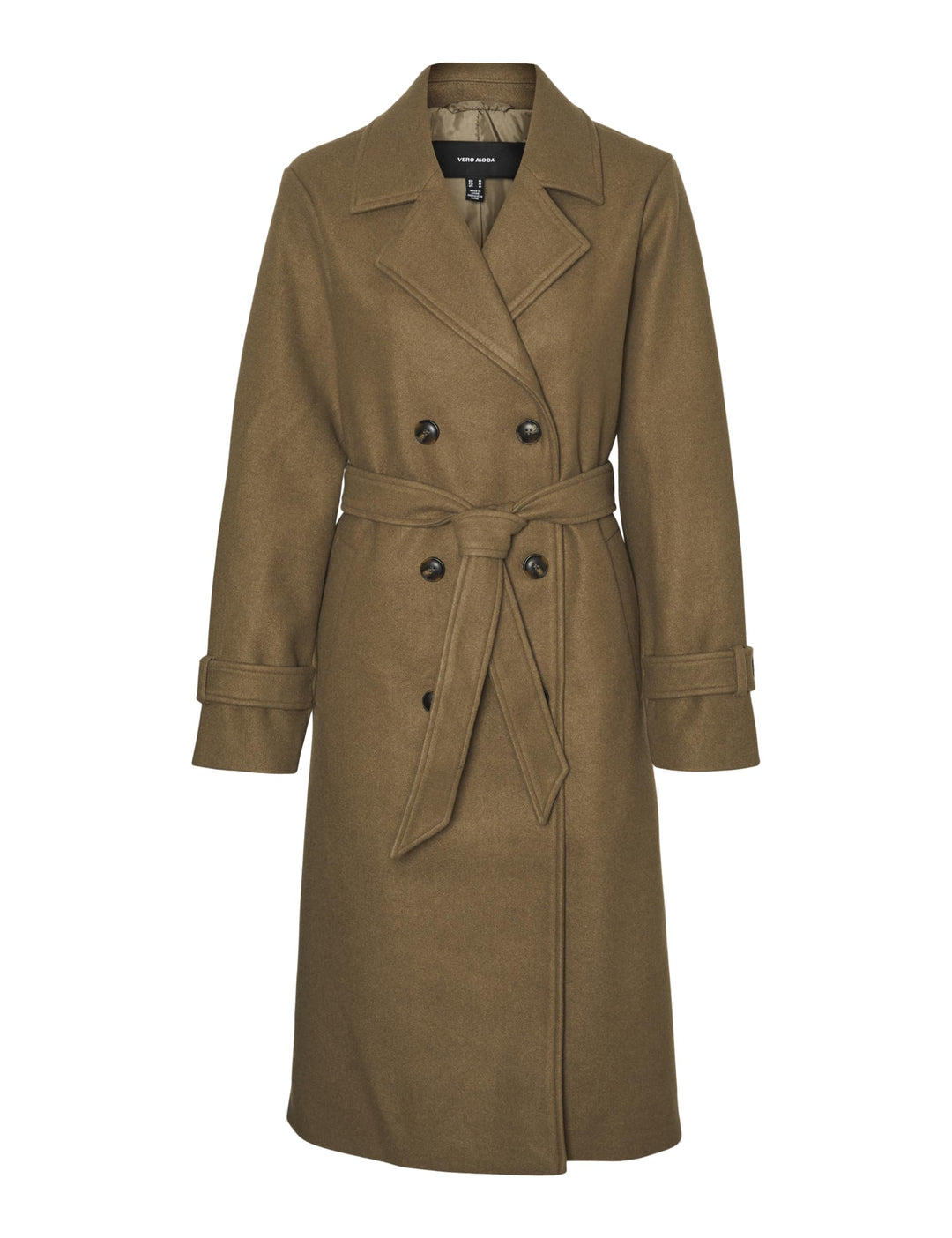 VERO MODA Female Trenchcoat VMFORTUNEVEGA Mantel S Capers, S Capers