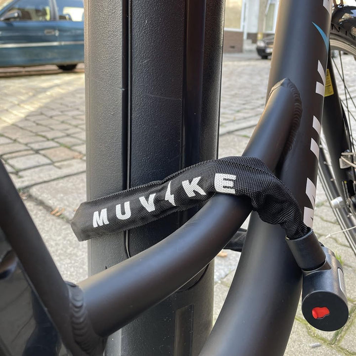 Fahrradschloss Kettenschloss Mit Schlüssel Hohe Sicherheit Gehärteter Stahl 100 Cm Diebstahlschutz F