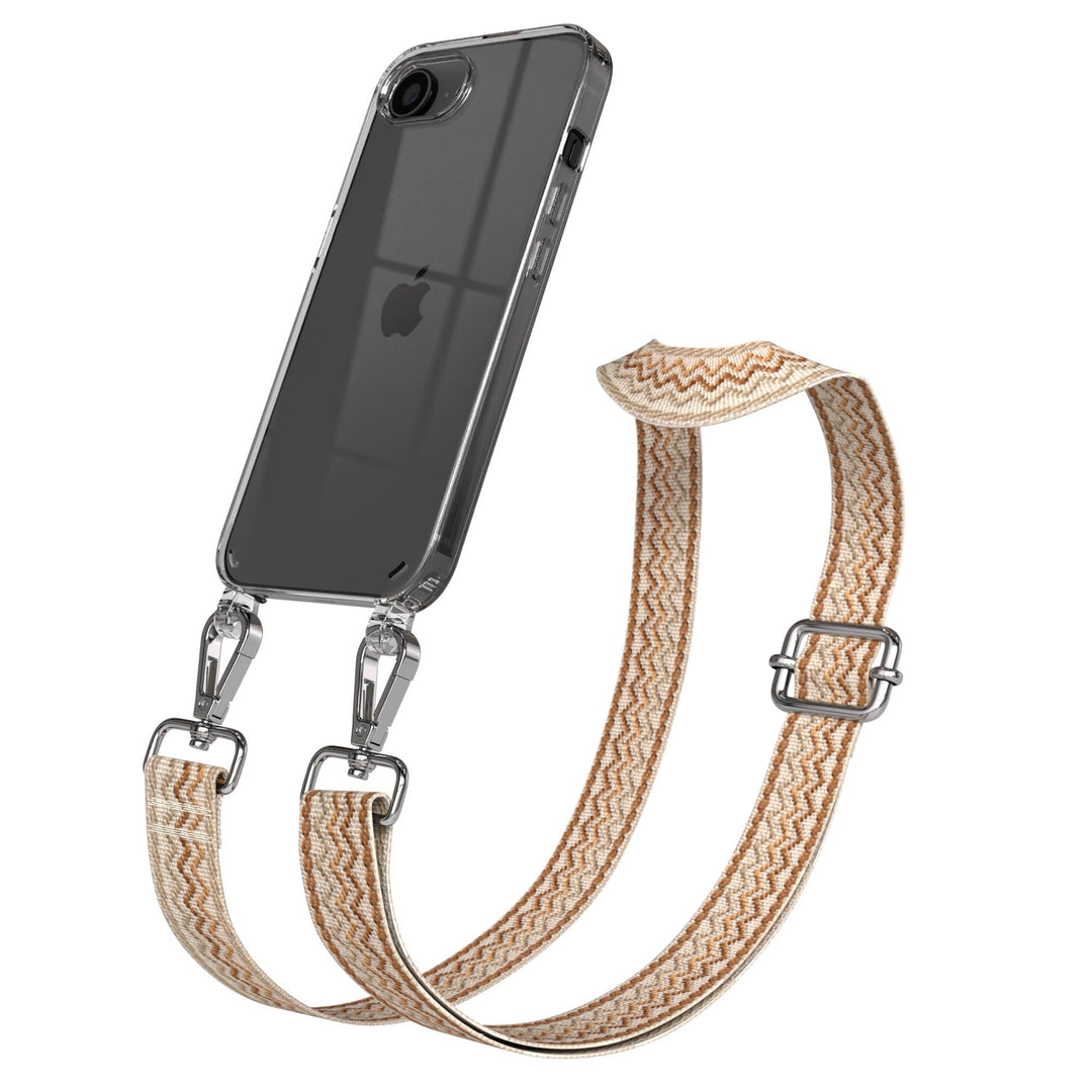 EAZY CASE Handykette - Verstellbares Taschenband kompatibel mit iPhone 16e, Schulterriemen, Handykor