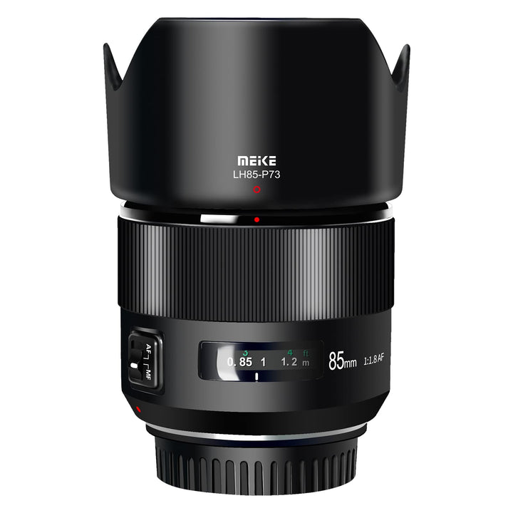 Meike 85 mm F1.8 Vollformat Autofokus Medium Telefon Portrait Objektiv Kompatibel mit Canon EOS EF M