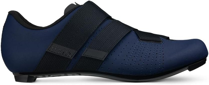 fizik Tempo Powerstrap R5 Unisex Fahrradschuh 37 EU Marineblau Schwarz, 37 EU Marineblau Schwarz