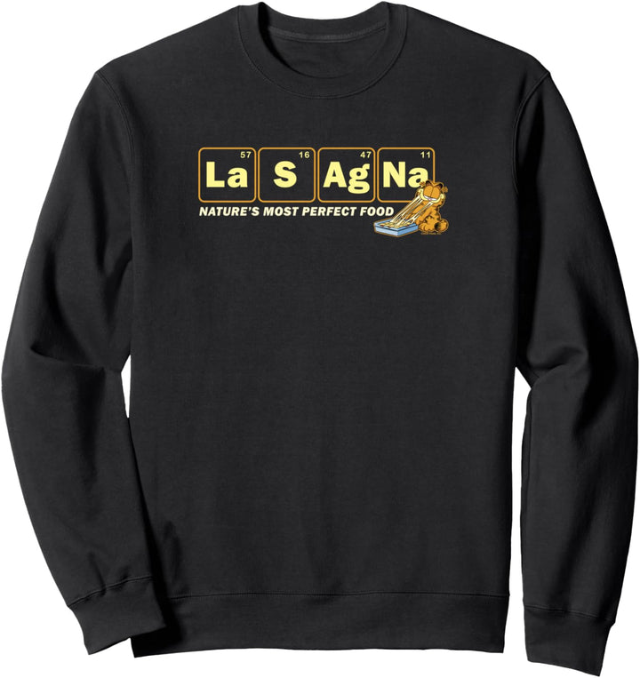 Garfield Lasagna Nature's Most Perfect Food Sweatshirt