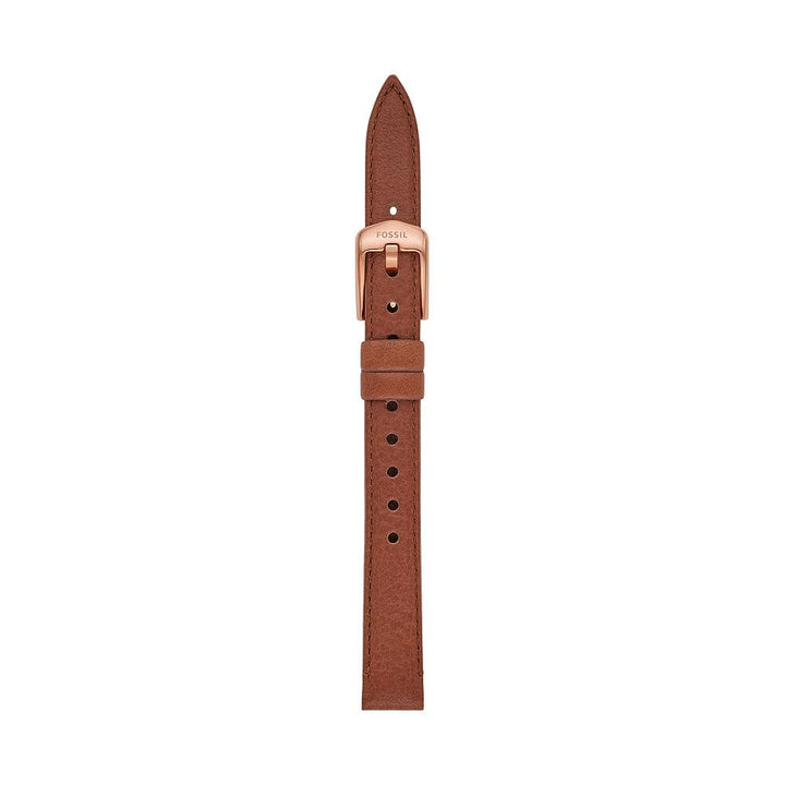 Fossil Armband Damen, 12mm Litehide™ Lederoder Stahlarmband Braun, Braun