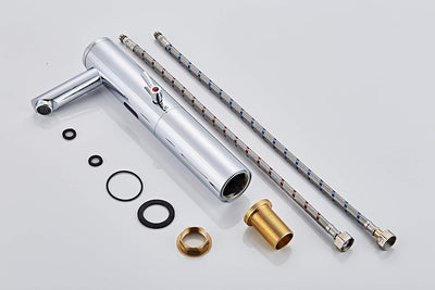 Gangang Waschbecken-Armatur mit Automatischem IR-Sensor, Sensor-Wasserhahn,Automatischer Wasserhahn,