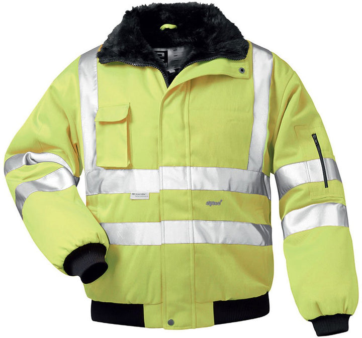 *FRIEDRICH* WS - PILOTJACKE GELB ELYSEE EN 471/3, EN 14058, EN 340