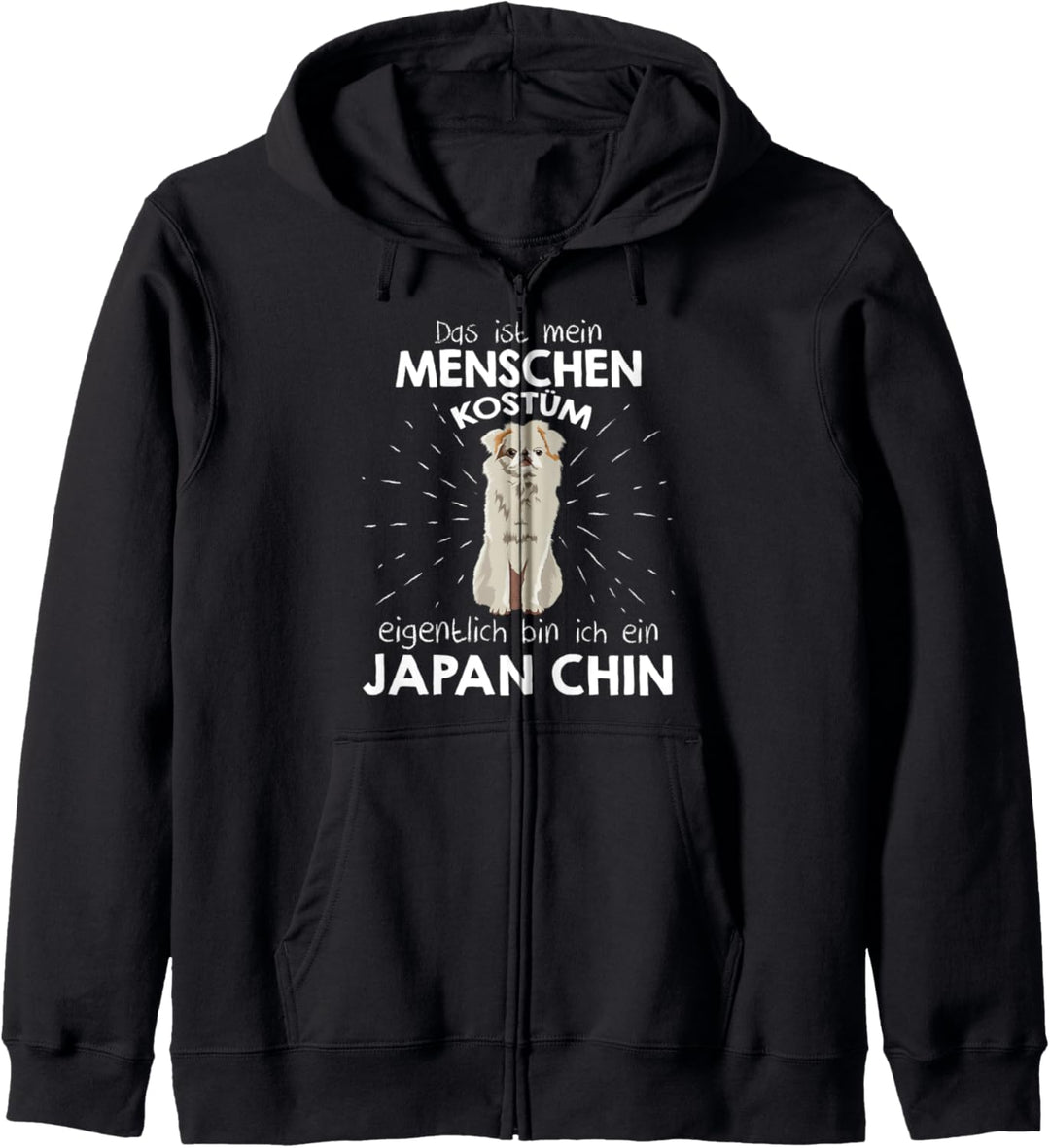 Mein Menschen Kostüm Bin ich ein Japan Chin Kapuzenjacke