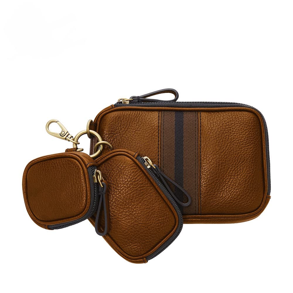 Fossil Herren Tech Trio Reisetasche 17,78 cm L x 3,175 cm B x 12,065 cm H Braun, Braun