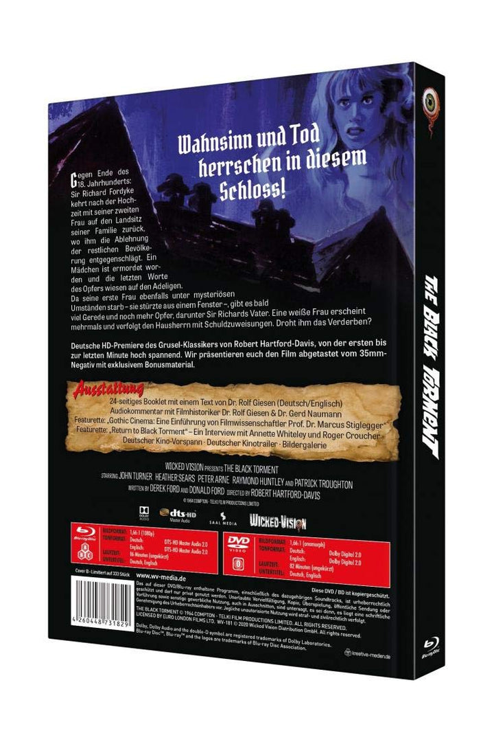 Das Grauen auf Black Torment - Mediabook - Cover B - Limitiert auf 333 Stück (2-Disc Limited Collect