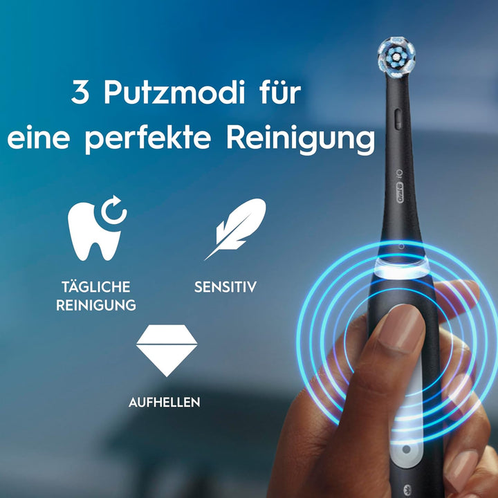 Oral-B iO Series 3 Elektrische Zahnbürste/Electric Toothbrush, 3 Putzmodi für Zahnpflege, Reiseetui,