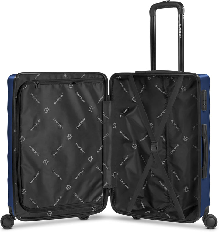 SMARTBOX Hartschalen Koffer-Set 3-teilig für Damen & Herren | leichte & stabile Reise-Trolleys aus h